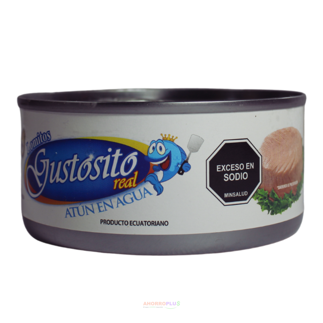ATUN GUSTOSITO EN AGUA *170GR *48