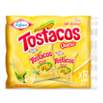 TOSTACOS QUESO PAQ *12 38GR
