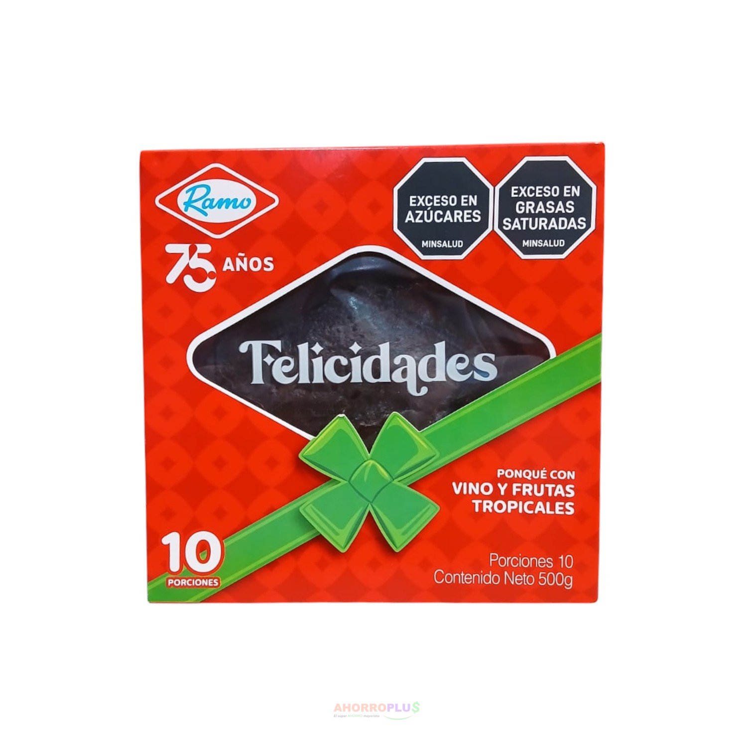 NVD PONQUE RAMO FELICIDADES 500GR