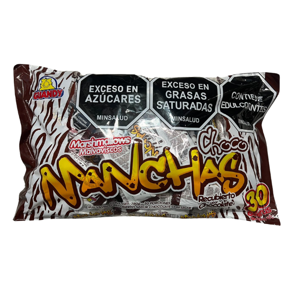MALVADISCOS CHOCOMANCHAS 780GR*30 CJ*8