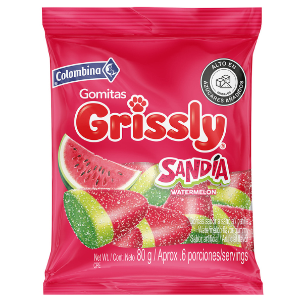 GOMAS GRISSLY SANDIAS 70GR CJ*24