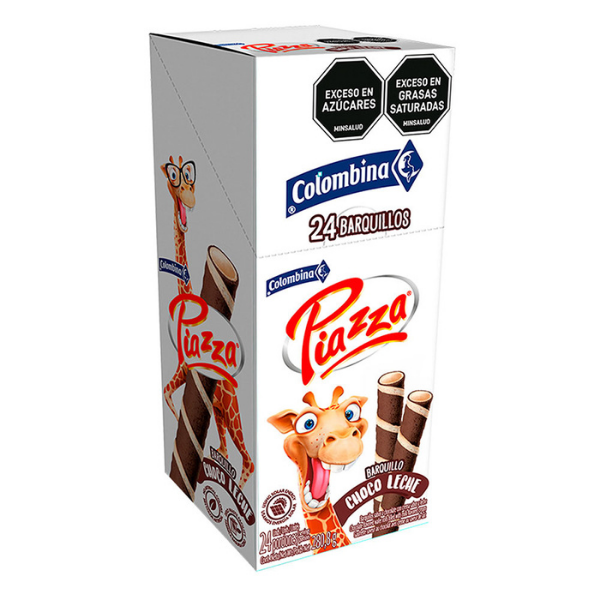 293-1 BARQUILLO PIAZZA JIR S.CHOCOLECHE 24 CJ*12 - Imagen 1