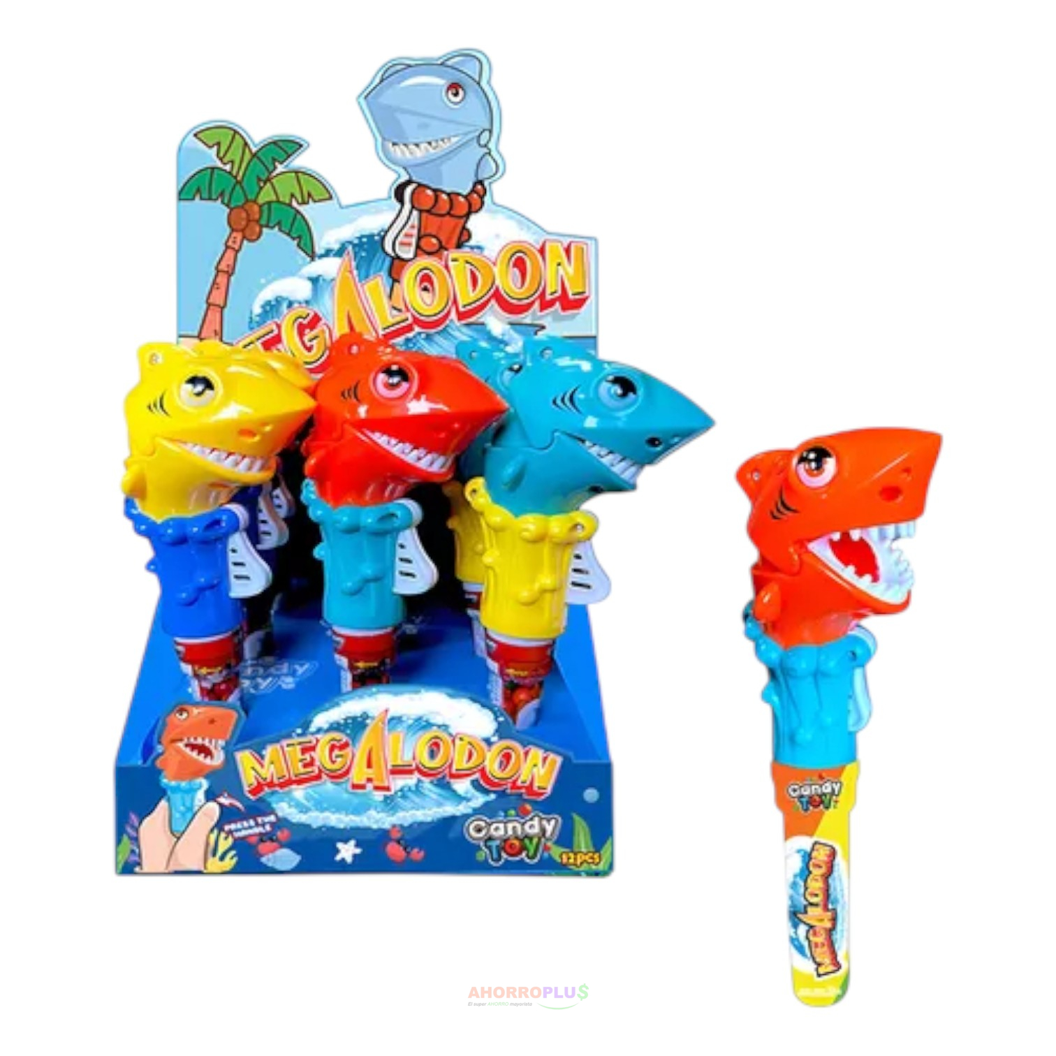 CANDY TOY MEGALODON 12GR