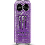 BEBIDA ENERGIZANTE UND MONSTER ULTRA VIOLET LT 473 ML .