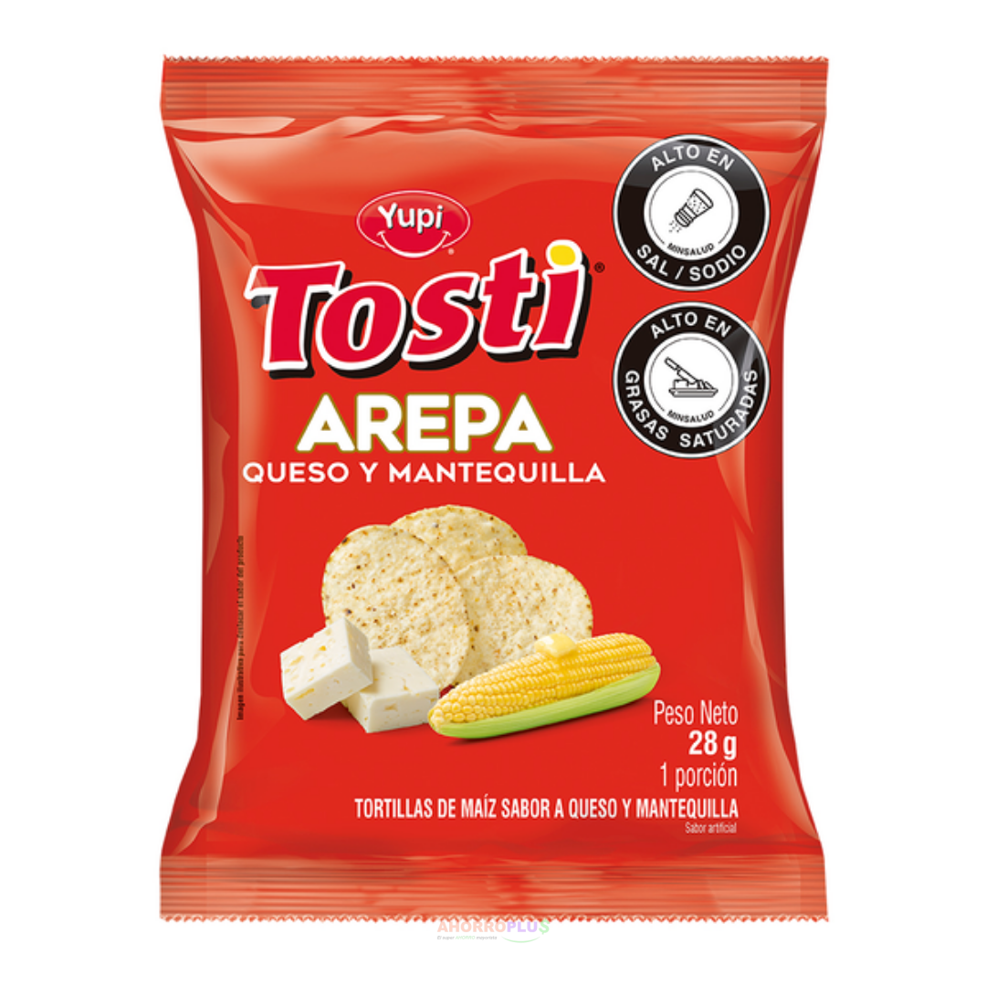 TOSTI AREPA *28GR PQ*12 *6
