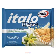 GALLETA WAFER MINITACO ITALO VAINILLA 70GR*24