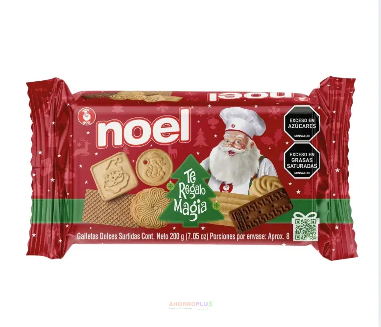 NVD GALLETA NOEL PLEGADIZA *24 *200GR