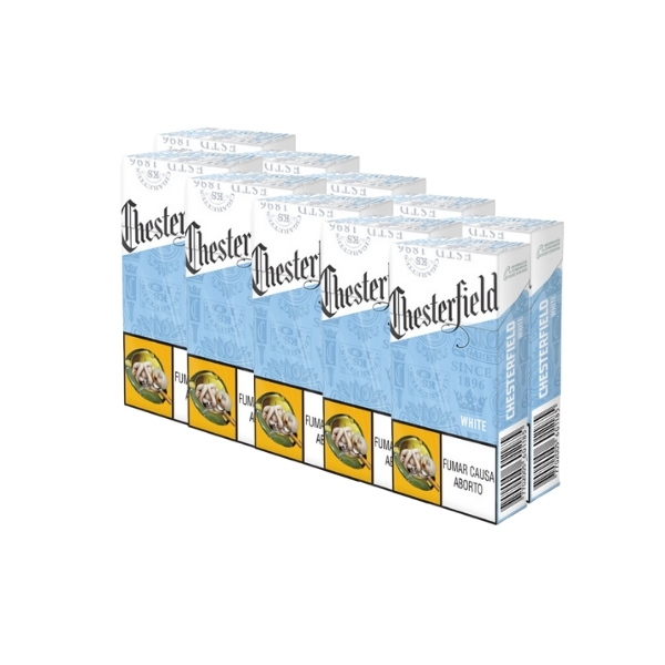 CIGARRILLO CHESTERFIELD WHITE KS10 CJ*50