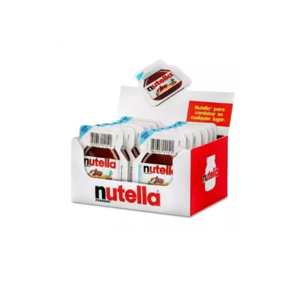 CREMA DE AVELLANA NUTELLA COPETA 15GR*12 CJ*10