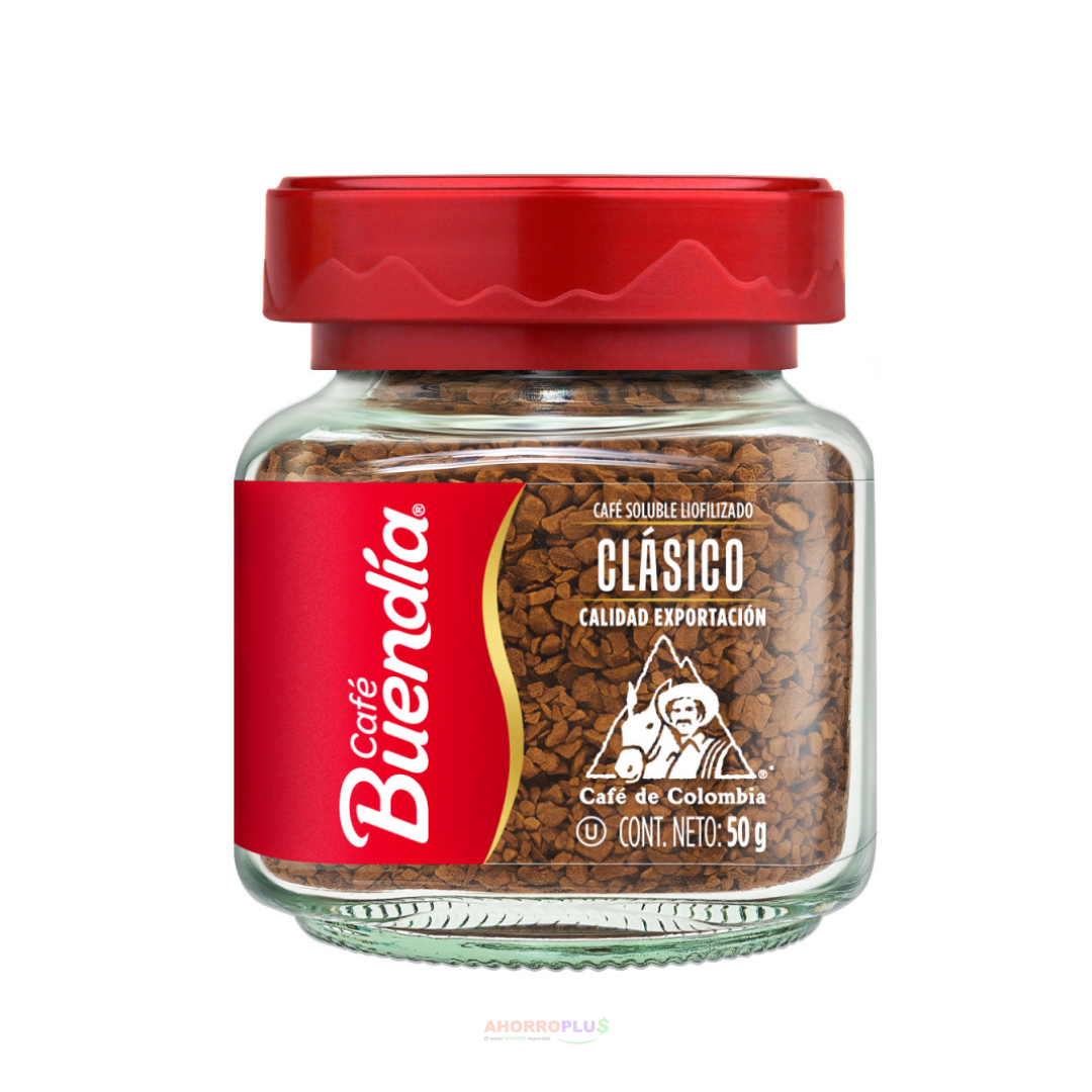CAFE BUENDIA CLASICO TARRO 50GR CJ*24