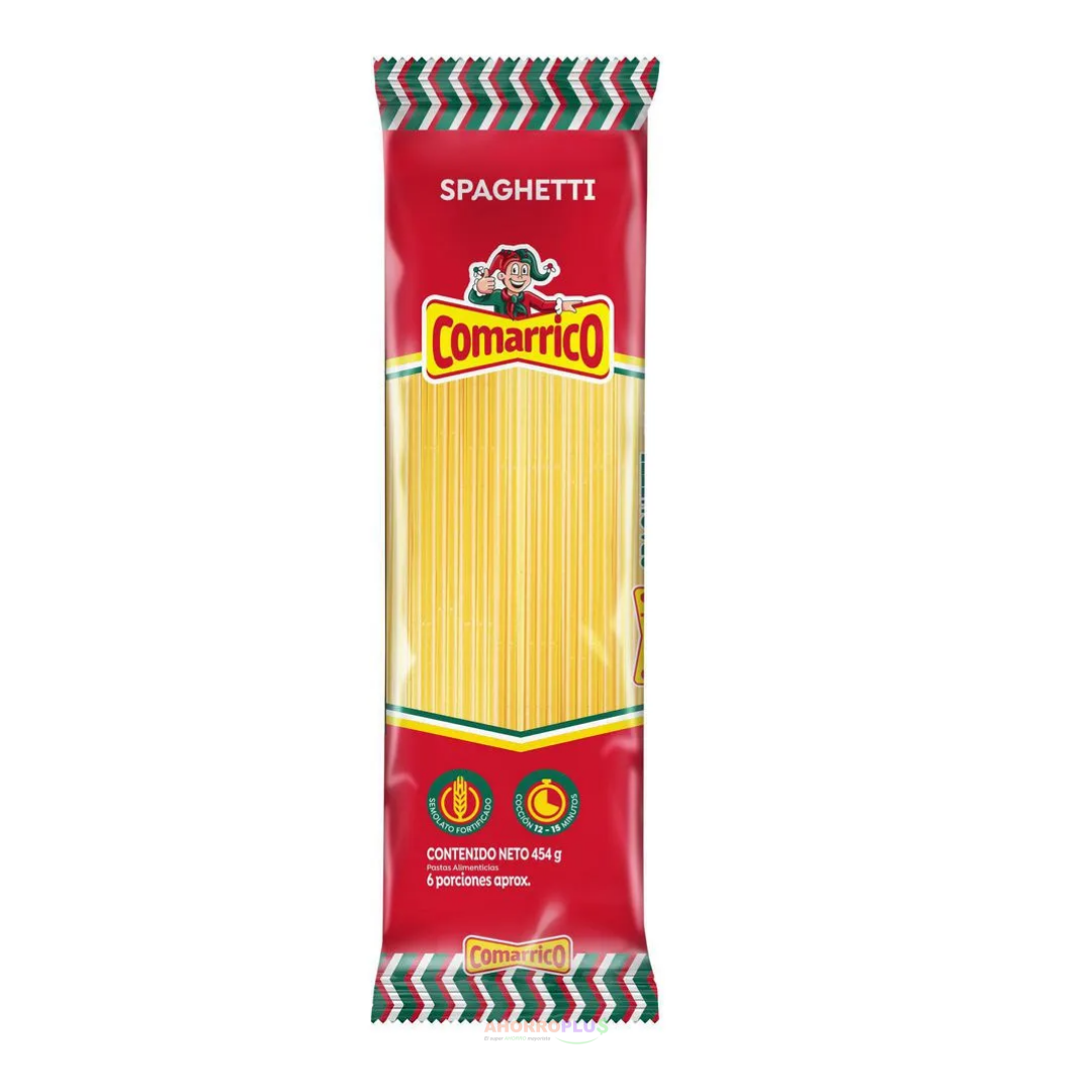 COMARRICO SPAGUETTI CLASICO *454GR *12
