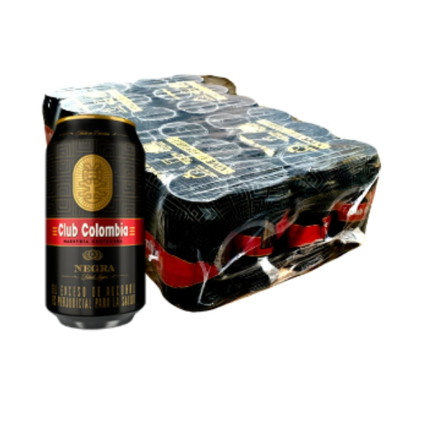 CERVEZA CLUB COLOMBIA NEGRA LATA
