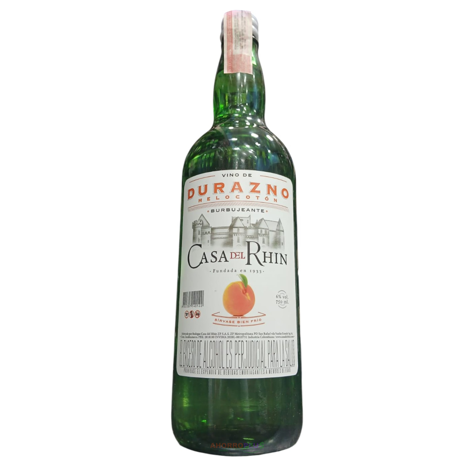 VINO CASA DEL RHIN DURAZNO BT