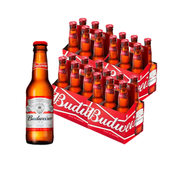 CERVEZA BUDWEISER BOTELLA