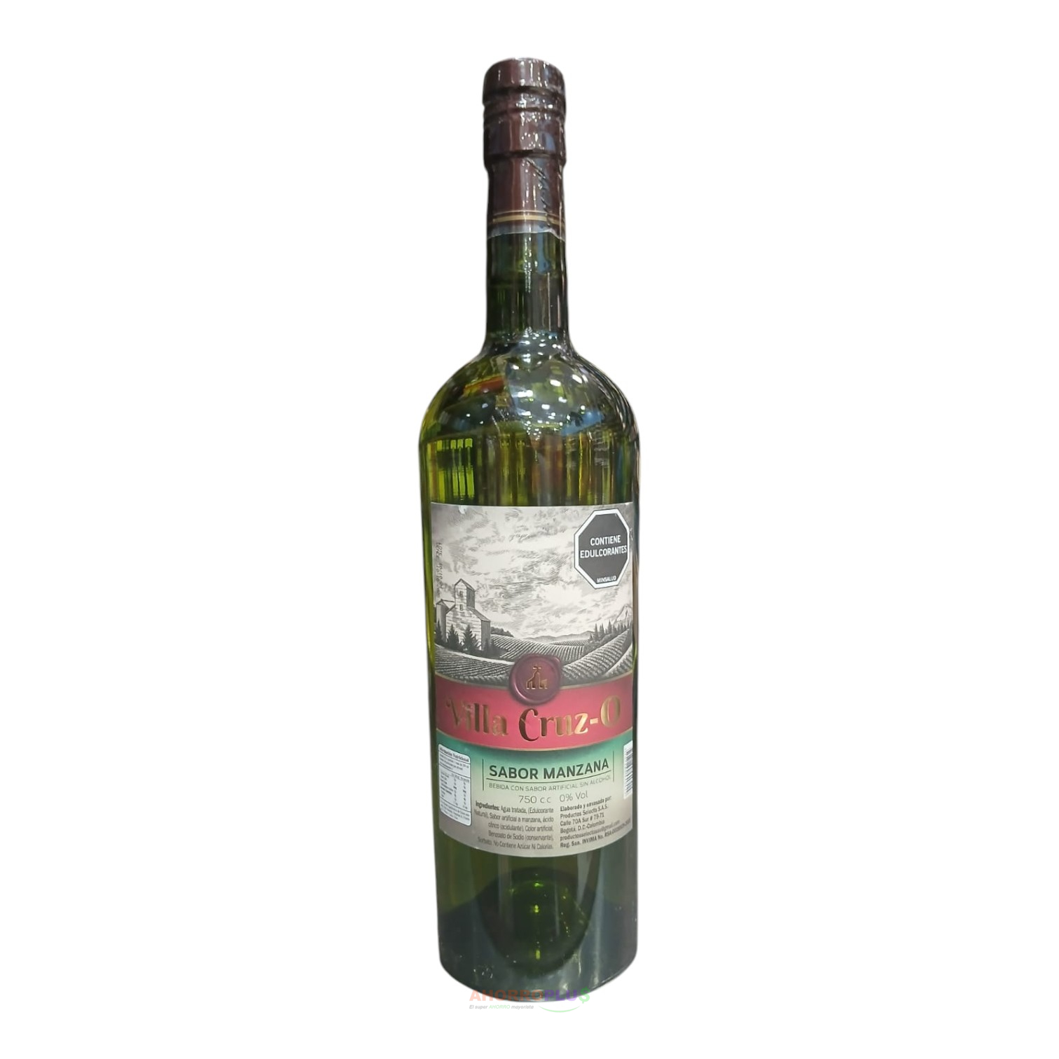 VINO VILLA CRUZ S.MANZANA NVD BT 0 GRADOS CJ*12