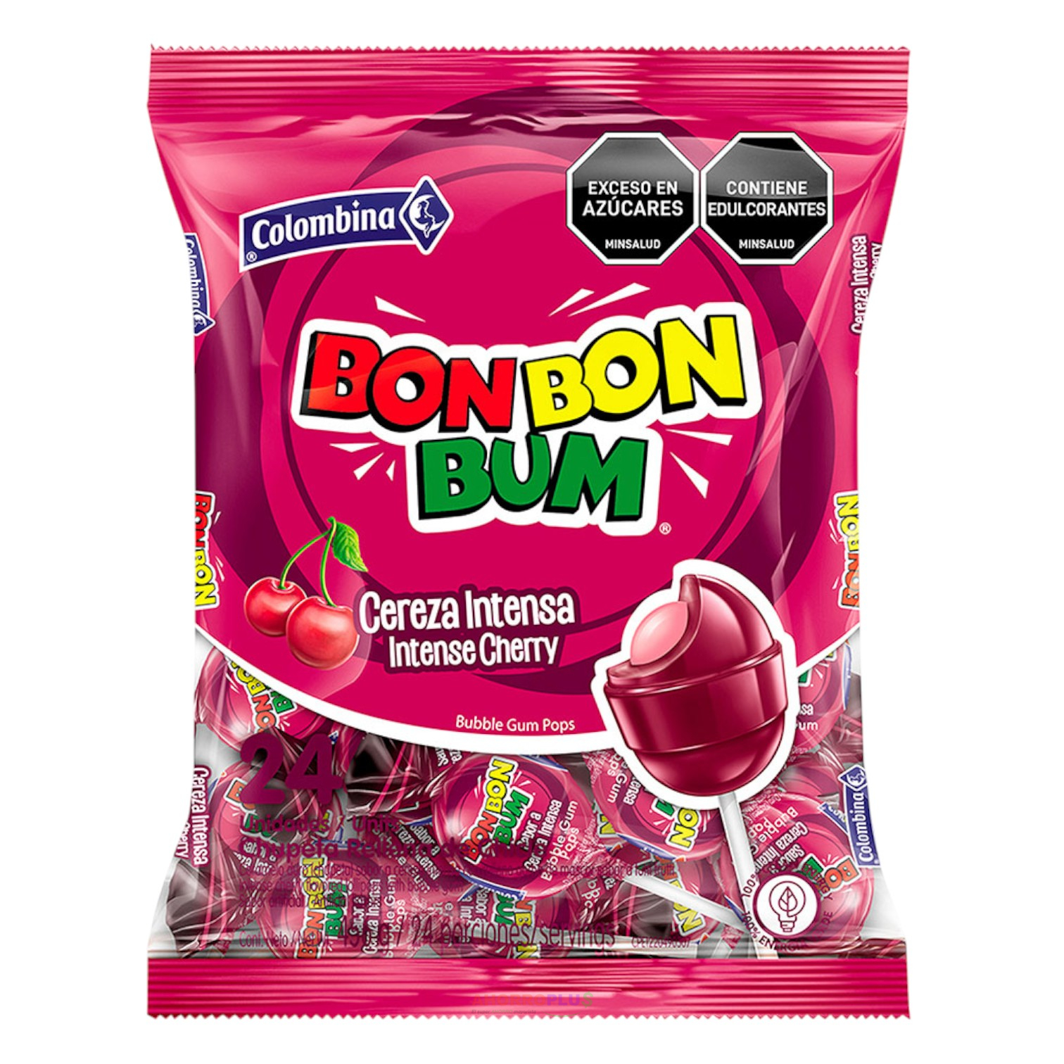 CHUPETA BONBONBUM S.CEREZA INTE*24*15