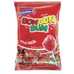 CHUPETA BONBONBUM S.ROJO CJ*15