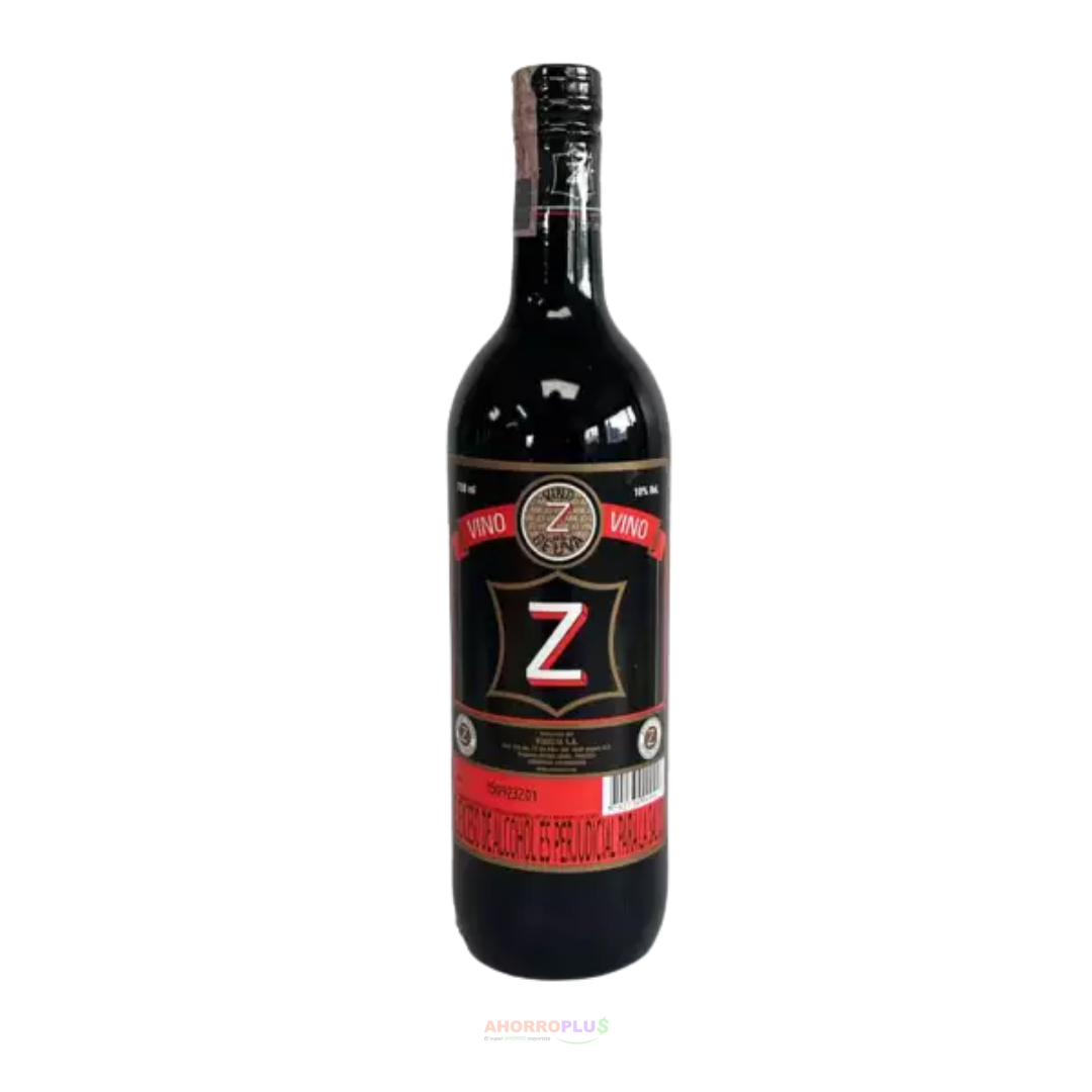 VINO Z DE UVA BT CJ*12