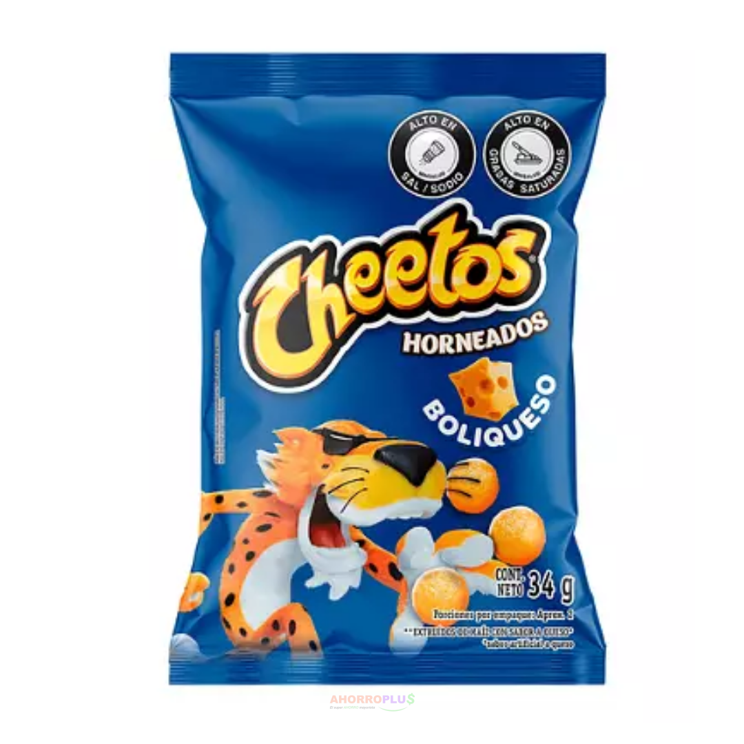 CHEETOS BOLIQUESO 34G CJ*30