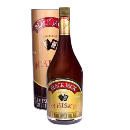 CREMA WHISKY BLACK JACK *750ML CJ*12