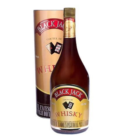 CREMA WHISKY BLACK JACK *750ML CJ*12