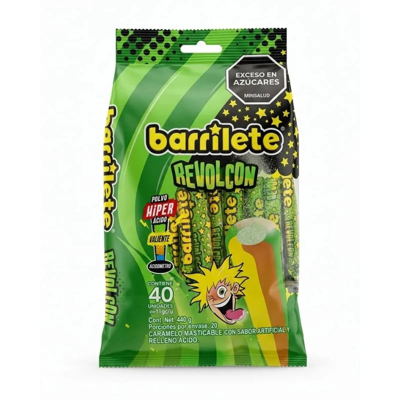 BARRILETE REVOLCON *40UND CJ*18