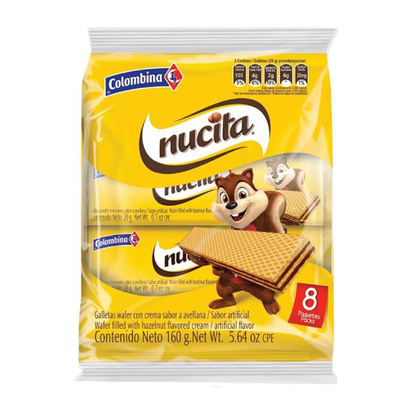 NUCITA WAFER*8 183GR CJ*12
