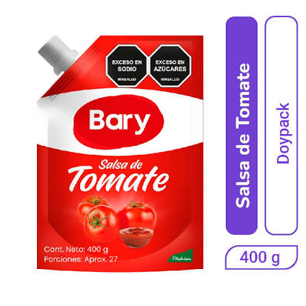 SALSA DE TOMATE BARY DOY PACK *400GR