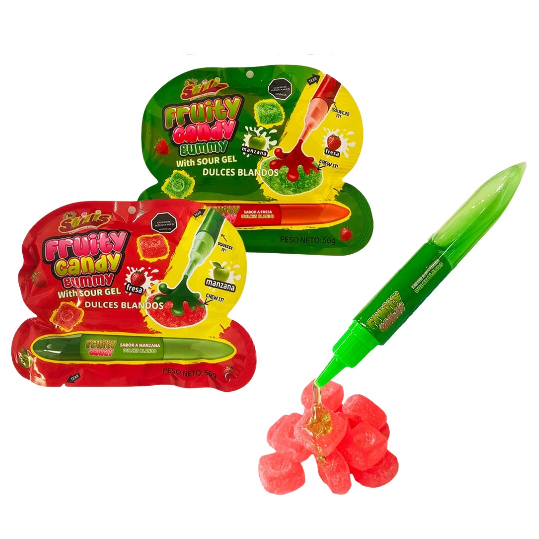 FRUITY CANDY GUMMY SOUR GEL *12UND CJ*12