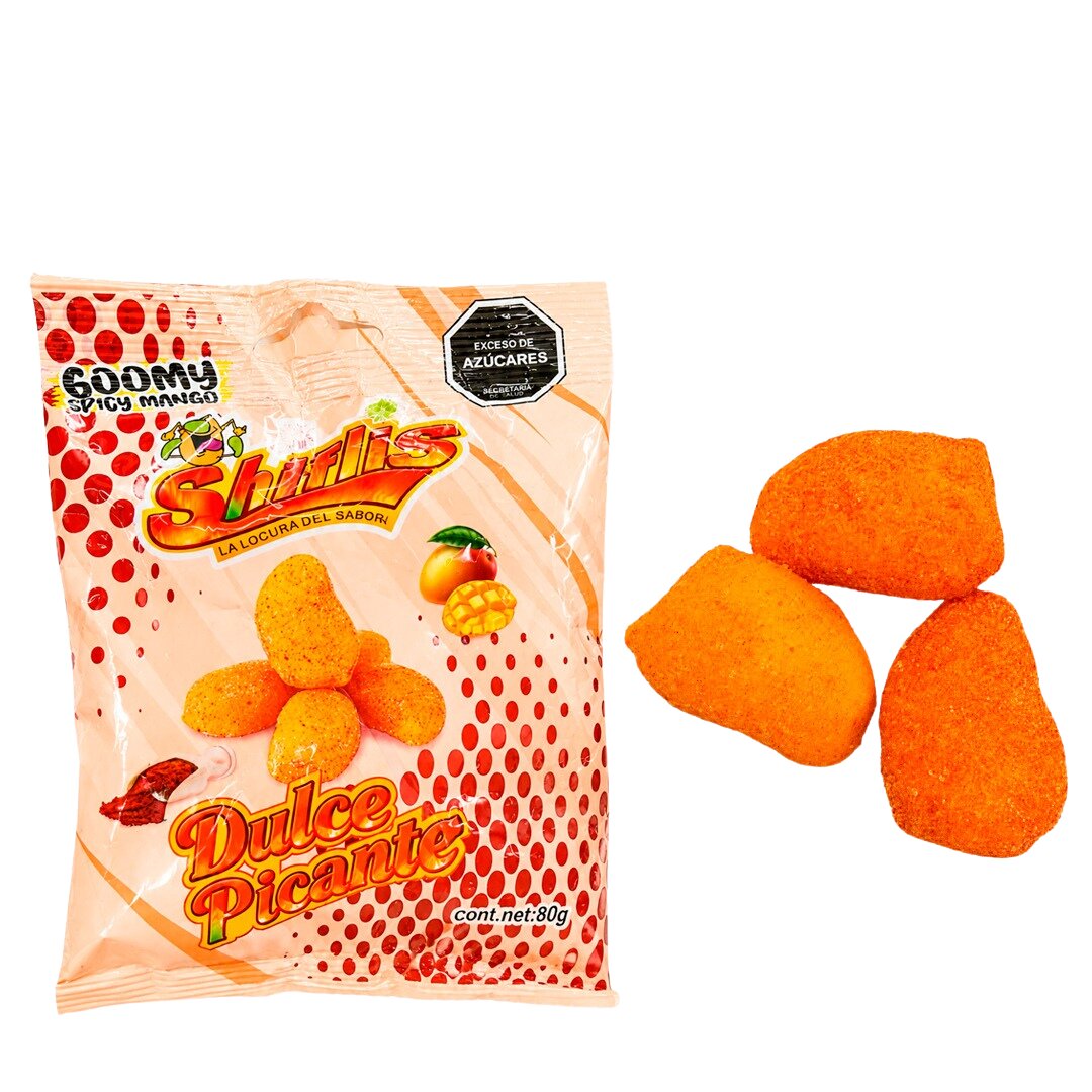 GOMAS MANGO PICANTE *80GR CJ*24
