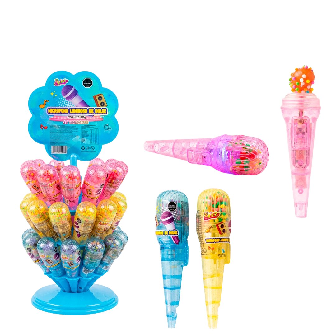 DULCE MICROFONO LUMINOSO SHIFLIS *36UND CJ*6
