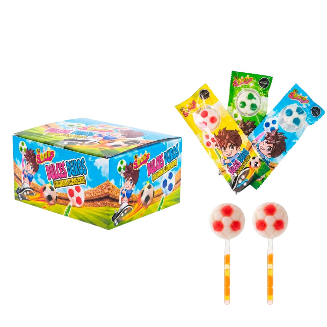 CHUPETA FLUORECENTE BALON *30UND CJ*24