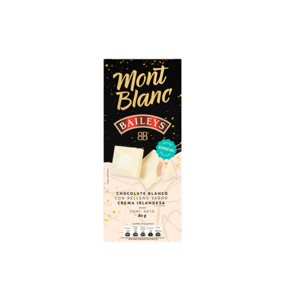 CHOCOLATE MONTBLANC BAILEYS 80GR *10*40