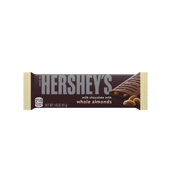 CHOCOLATE HERSHEY'S ALMENDRAS 41GR*12*36