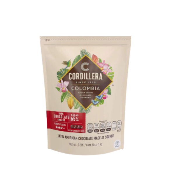CORDILLERA CHOCOLATE 65% BOLSA 1KG CJ*10