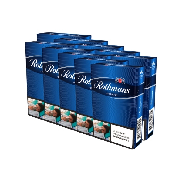CIGARRILLO ROTHMANS AZUL PAQUETE*10 CAJET CJ*60